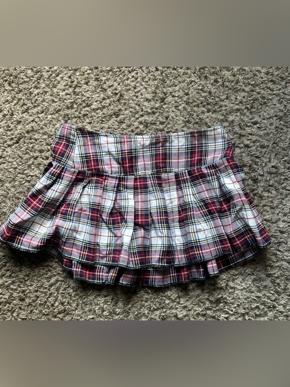 Tripp NYC Plaid Skirt